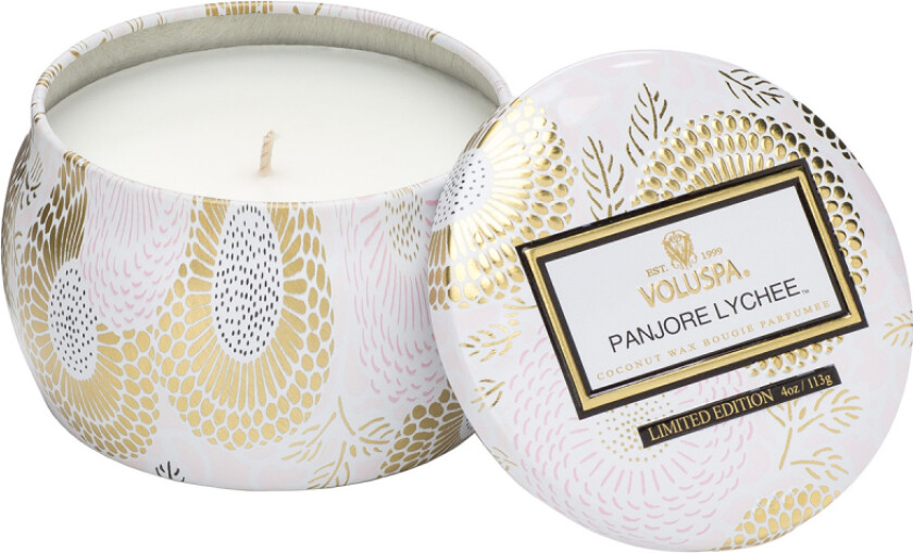 Mini Tin Candle Panjore LychÃ©e (113 g)