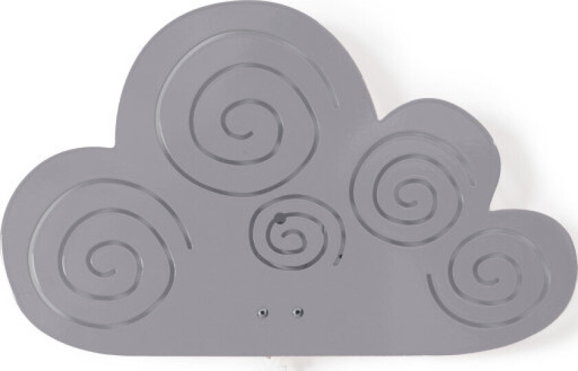 Vegglampe Sky 22x32 cm, grå