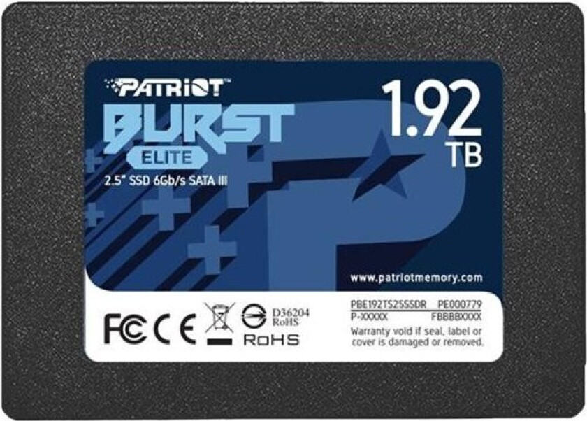 Burst Elite SSD - 1.92TB - SATA-600 - 2.5"
