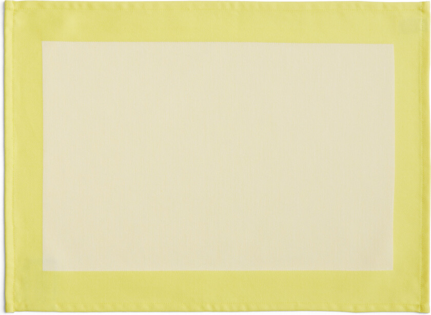 Bilde av Ram bordbrikke 31x43 cm Yellow