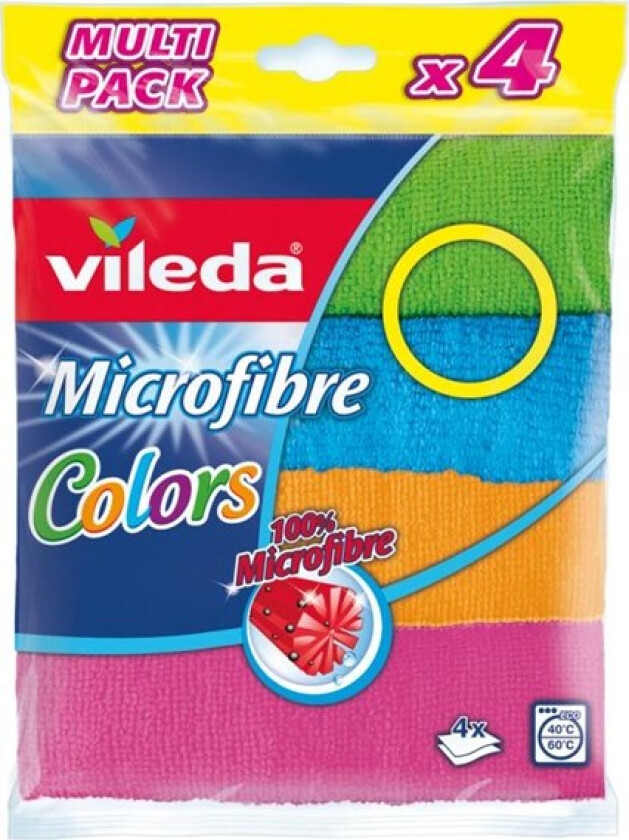 Microfibre Colors cloth 4 pcs.