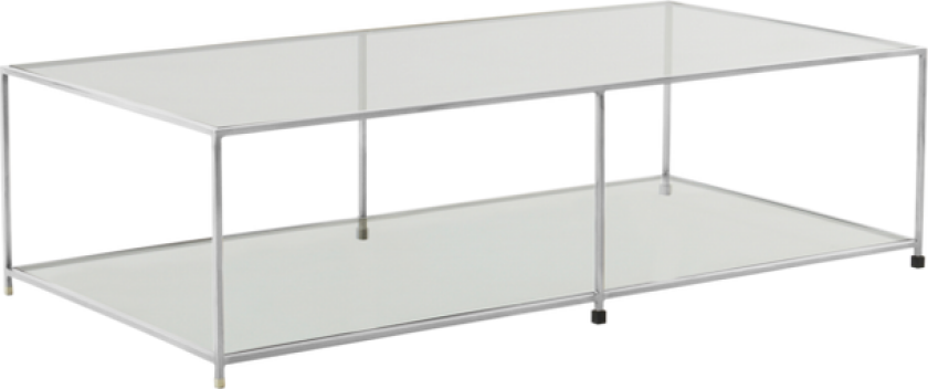 MATRIX sofabord 60x120 cm Krom