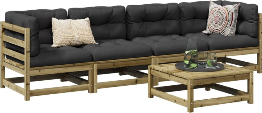 Hagesofagruppe 5 deler impregnert furu