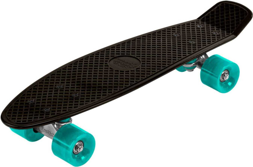 Streetsurfing Beach Skateboard 22" Svart/Turkis