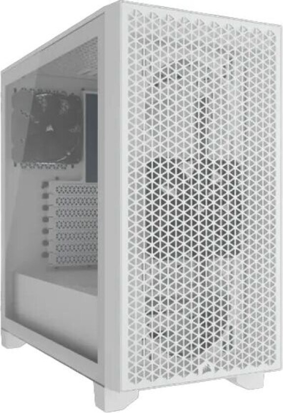 Corsair 3000D Tempered Glass Mid-Tower - White