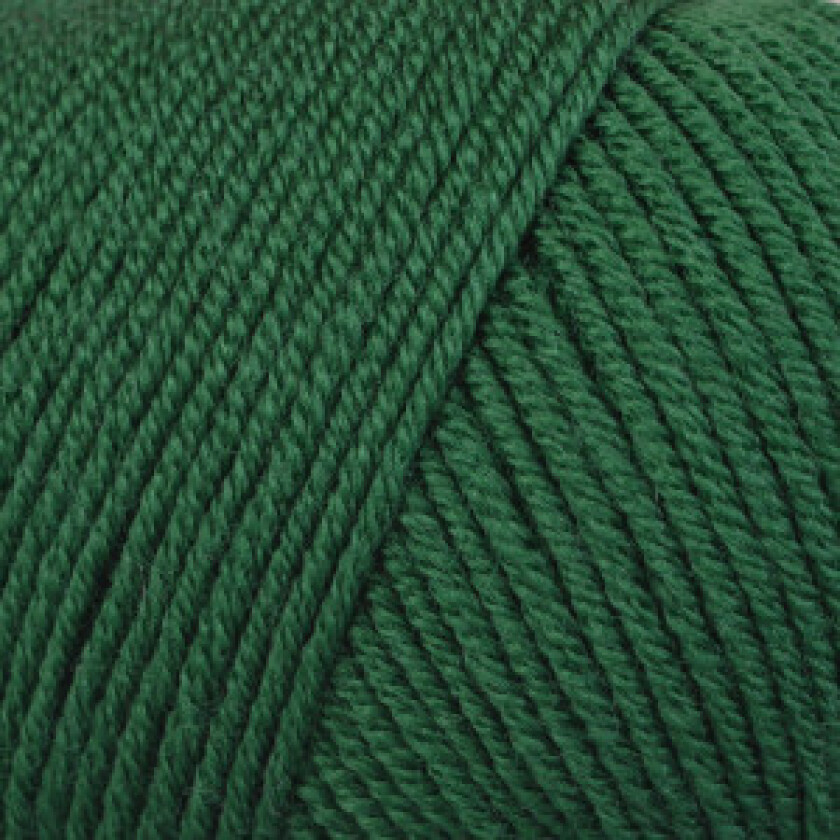Baby Merino Garn Unicolor 28 Flaskegrønn
