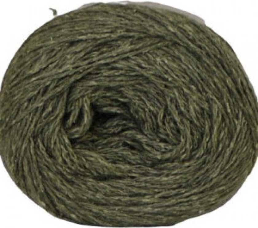 Wool Silk Garn 3027 Militærgrønn