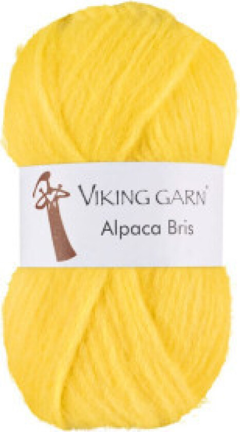 Viking Garn Alpaca Bris 344 Gul