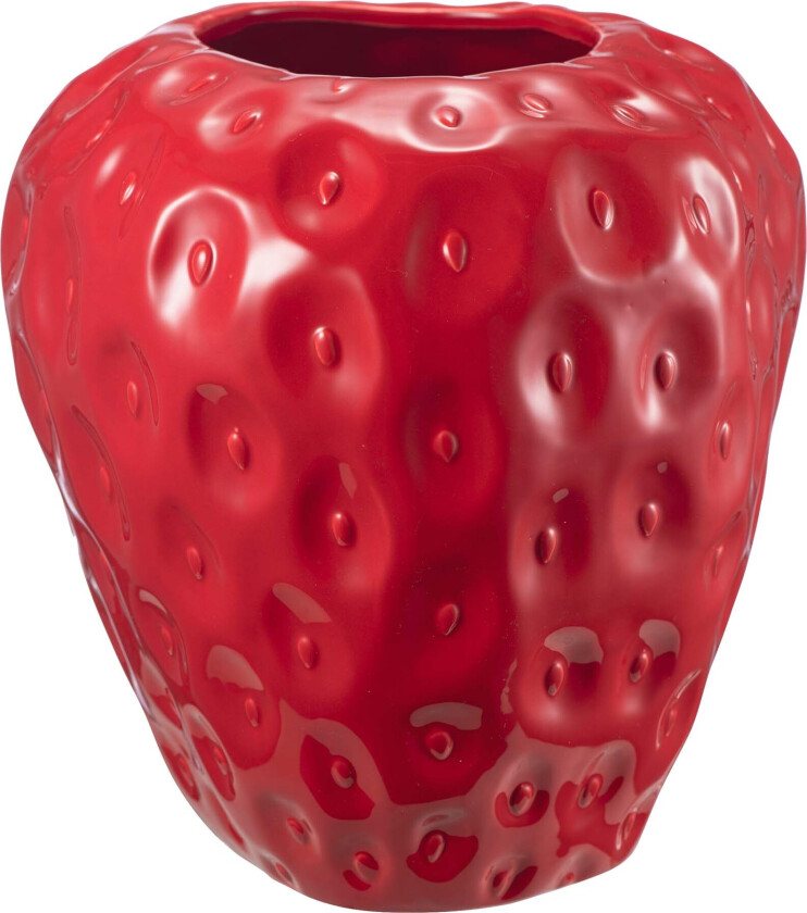 Vase Jordbær 21cm