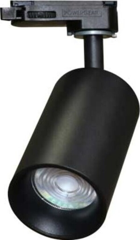 e3light Piccola 2.0 3F skinnespot GU10, sort