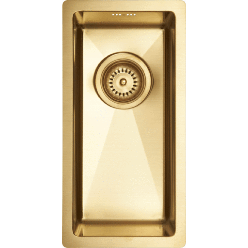 Kubus 180 Myk kjøkkenvask, PVD-sand