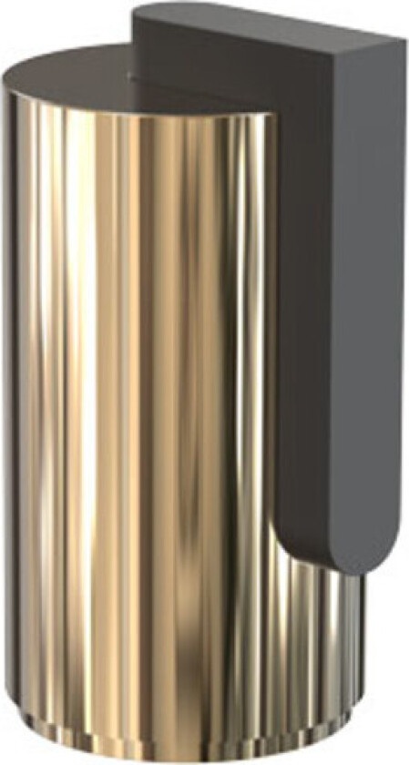 NOVA2 dørstopper 1, 55mm, polert gull