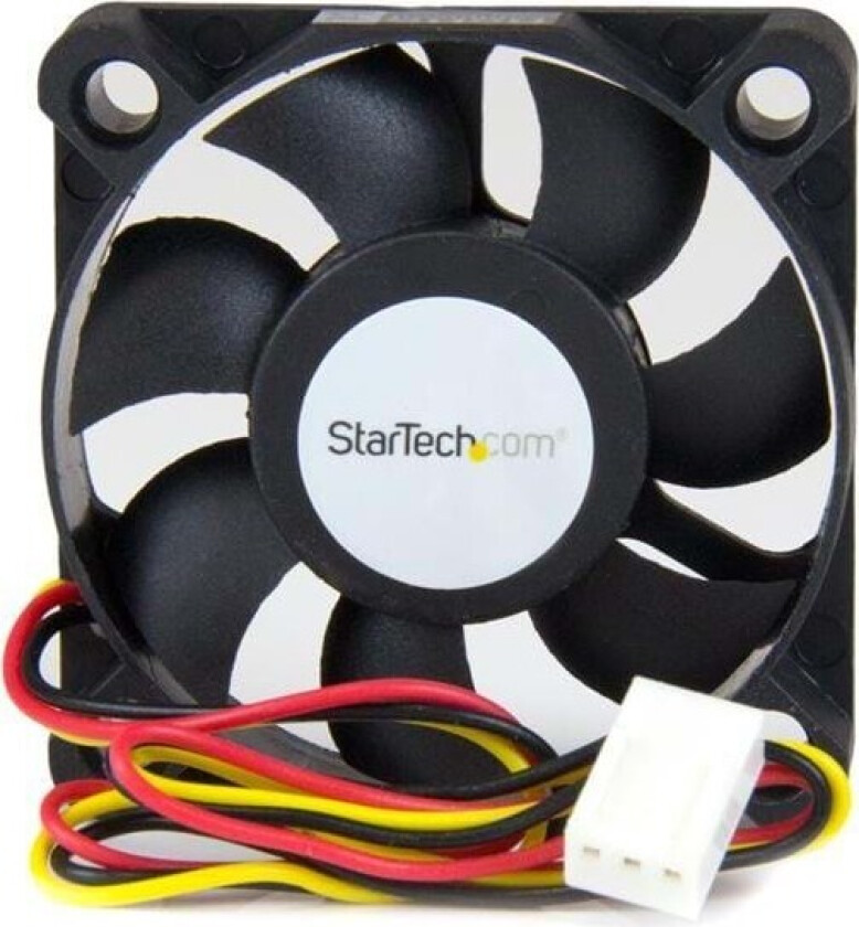 50x10mm Replacement Ball Bearing Computer Case Fan TX3/LP4 Connector - Kabinettvifte - 50mm - Svart