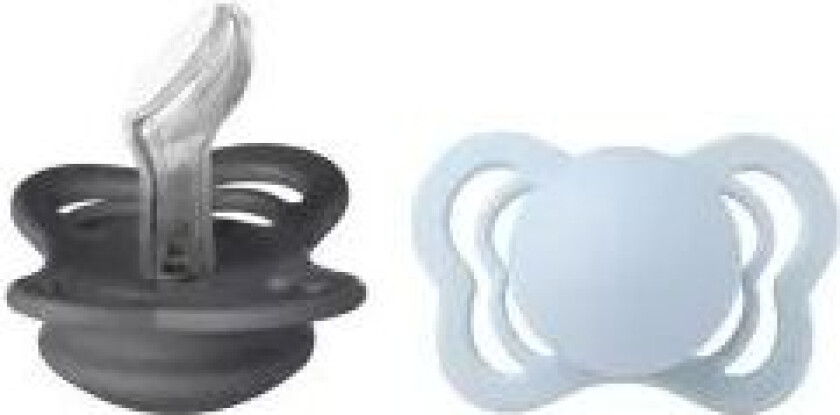 Couture Silikone Smokker 2-pakning Iron/Baby Blue str. Str. 1