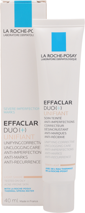 Effaclar Duo(+) Unifiant Dagkrem m/farge, 40 ml