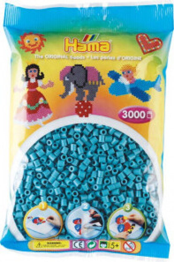 Midi Beads 3000 pcs Turquoise