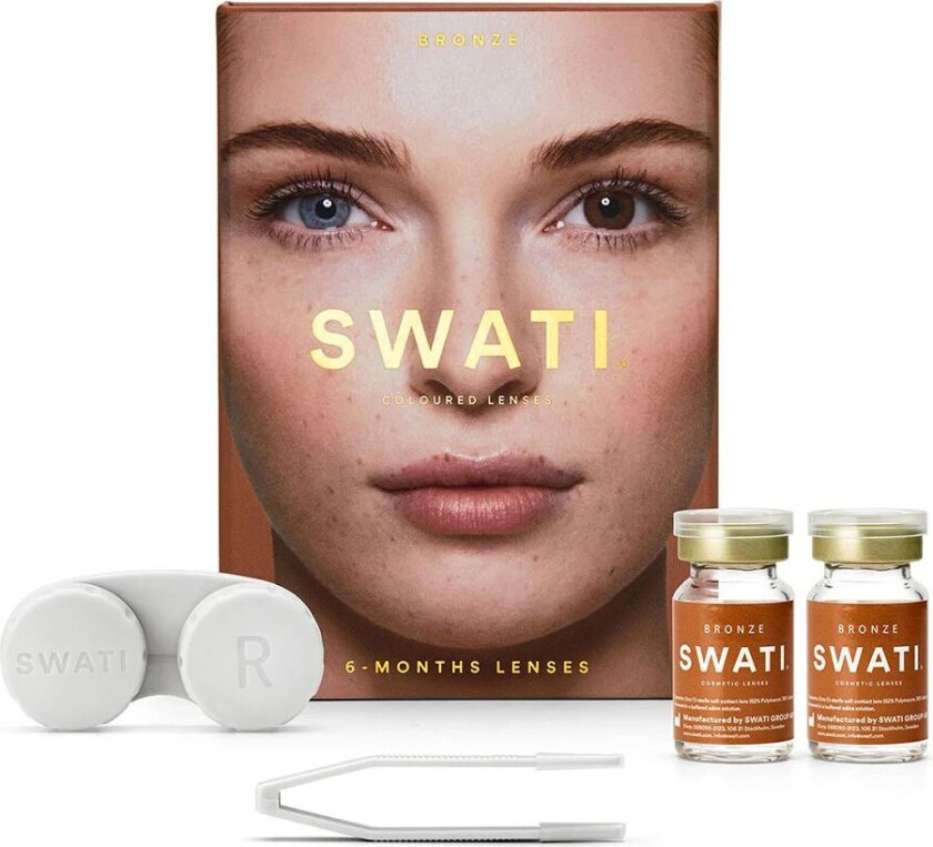 Bilde av Swati Coloured Lenses Bronze 6 Months