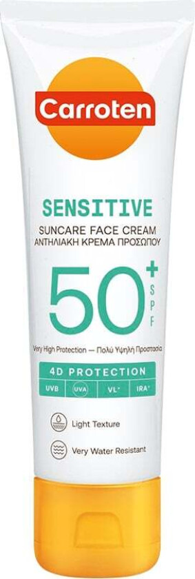 Sensitive Suncare Face Cream SPF 50 50 ml