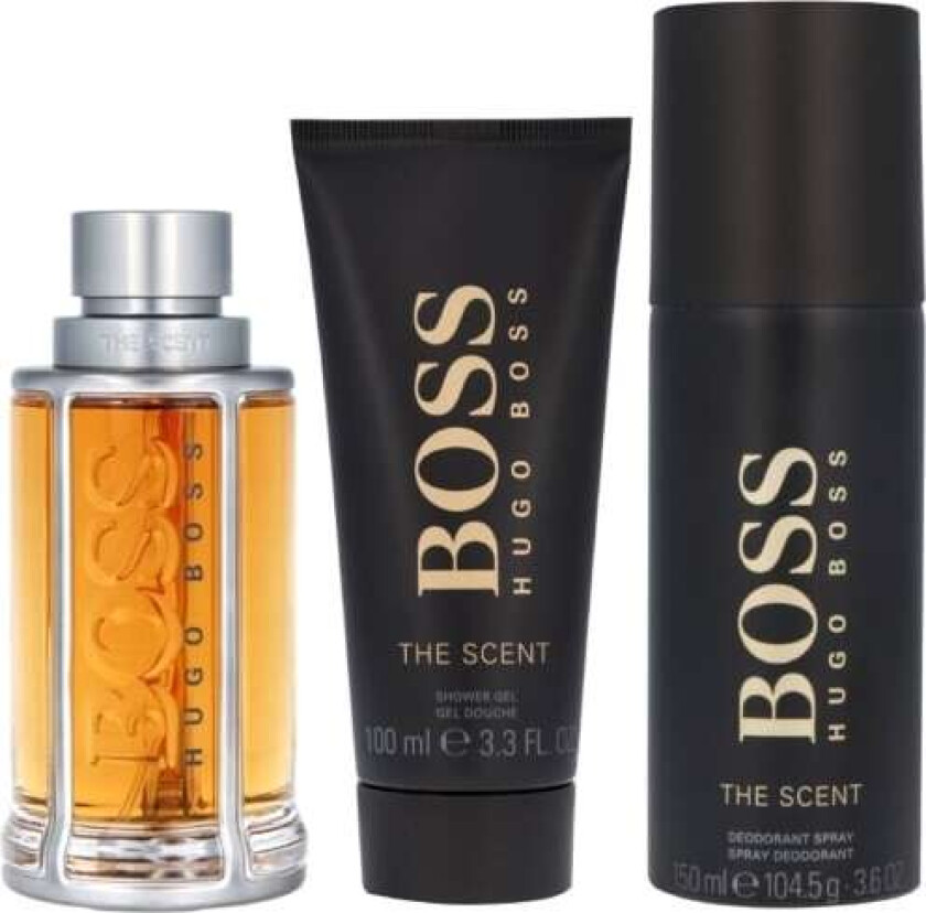 Boss Hugo Boss The Scent Gift Set Edt 100ml + Shower Gel 100ml + Deodorant Spray 150ml