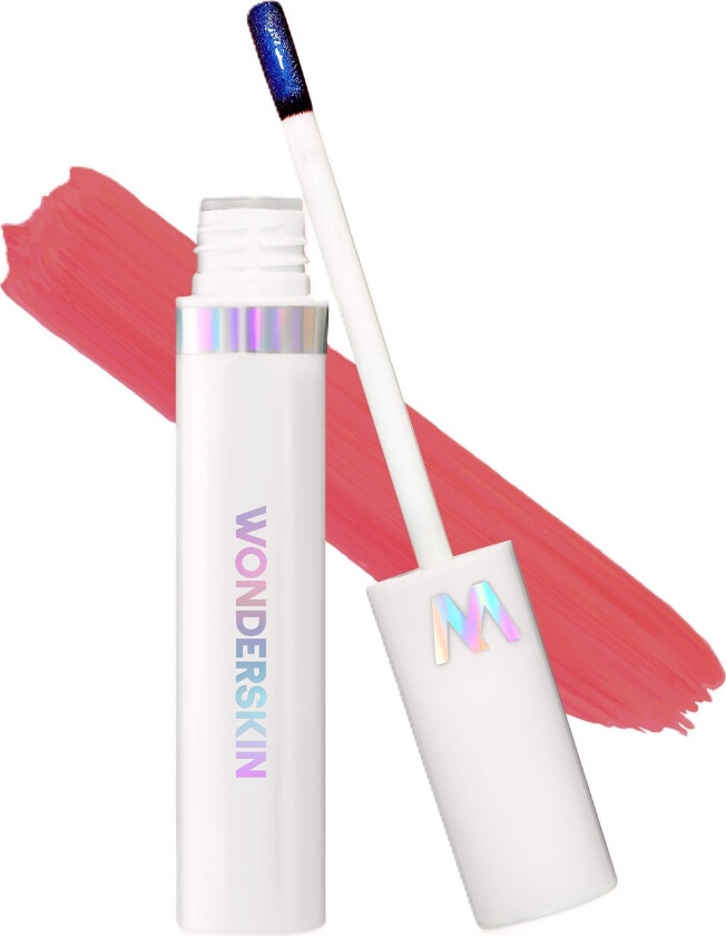 Bilde av Wonderskin Wonder blading lip stain & go Romance (cool rose)