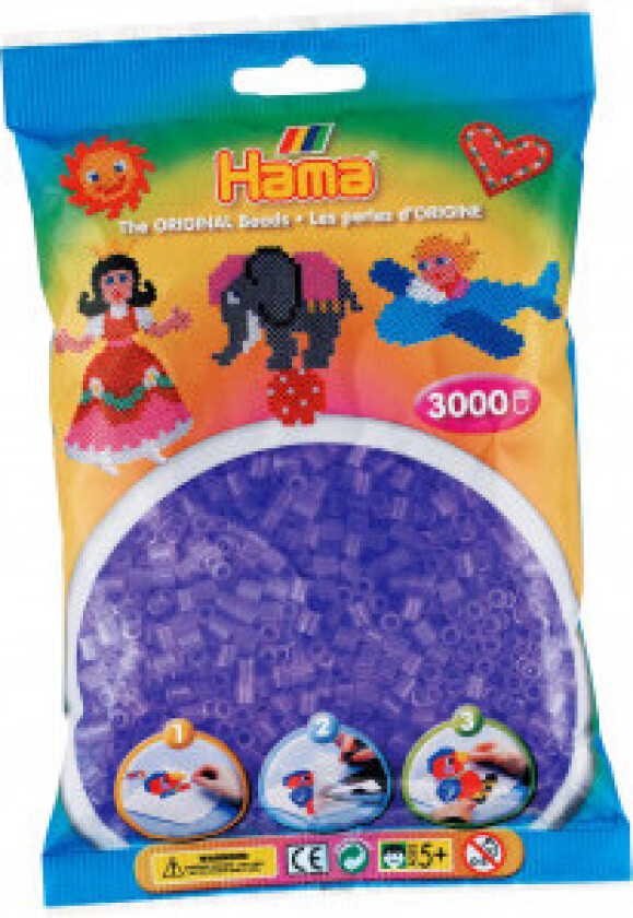 Midi Pearls 3000 pcs Transparent Purple