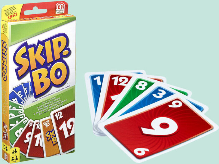 Spill Kortspill Skip-Bo,  (NO/DK/SE/FI)