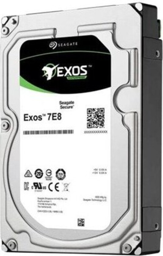 Exos 7E8 - 2TB - Harddisk - ST2000NM001A - SATA-600 - 3.5"