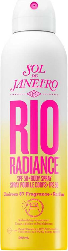 Rio Radiance SPF 50 Body Spray - 200 ml