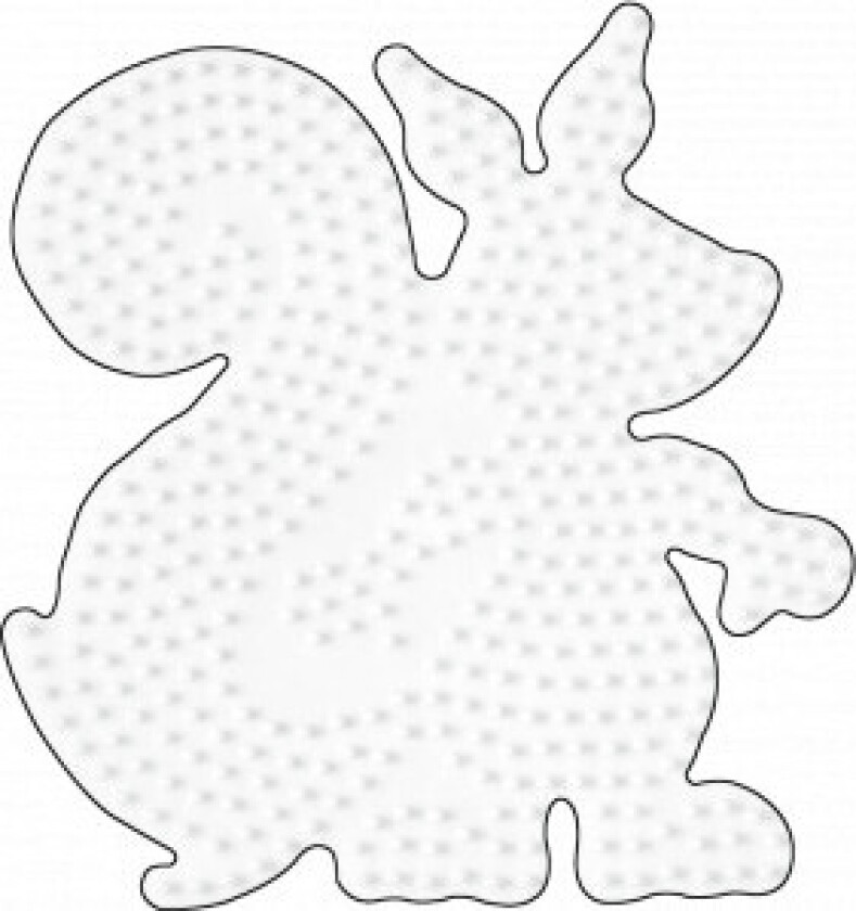 Ironing Beads Pegboard-Squirrel