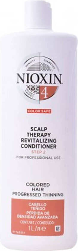 Nioxin System 4 Scalp Revitaliser, 1000 ml Nioxin Conditioner