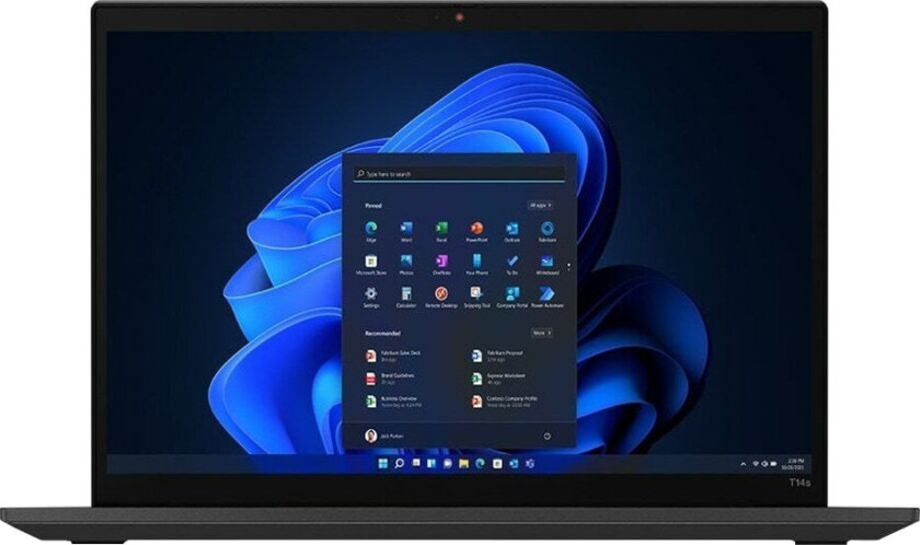 Thinkpad T14s G4 Core I5 16gb 256gb Ssd 4g-oppgraderbar 14"