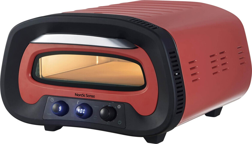 Pizzaovn elektrisk 1700 watt Terracotta