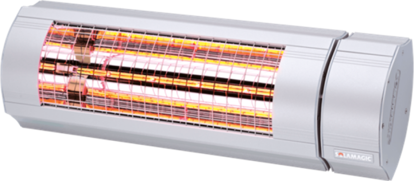 Eco+ PRO 2000W BTC Smart terrassevarmer, titanium