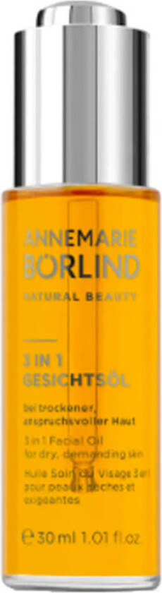 Annemarie Börlind 3-in-1 Facial Oil for dry, demanding skin, 30 ml Annemarie Börlind Ansiktsmaske