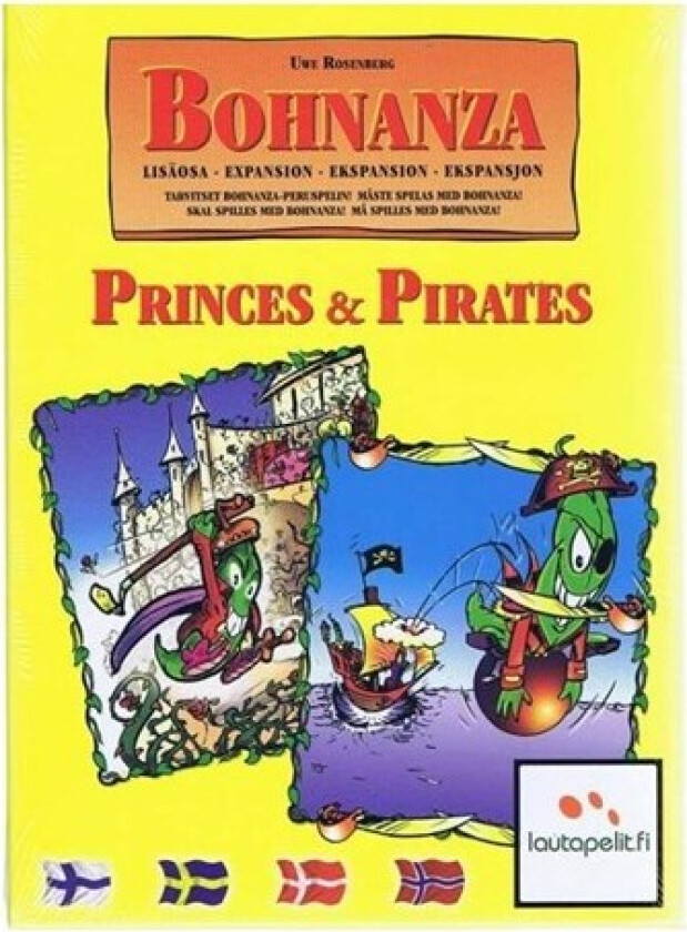 Bohnanza - Princes & Pirates Expansion (Nordic)