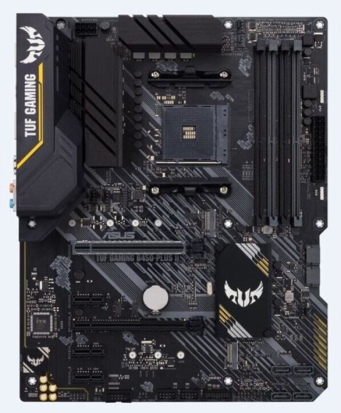 TUF GAMING B450-PLUS II Hovedkort - AMD B450 - AMD AM4 socket - DDR4 RAM - ATX