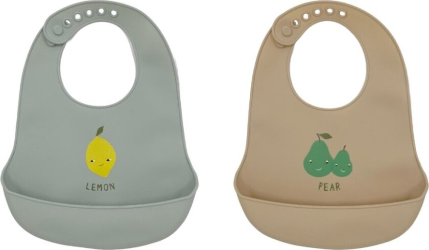 Yummy Silikone Smekke 2-pakning Minty / Camel