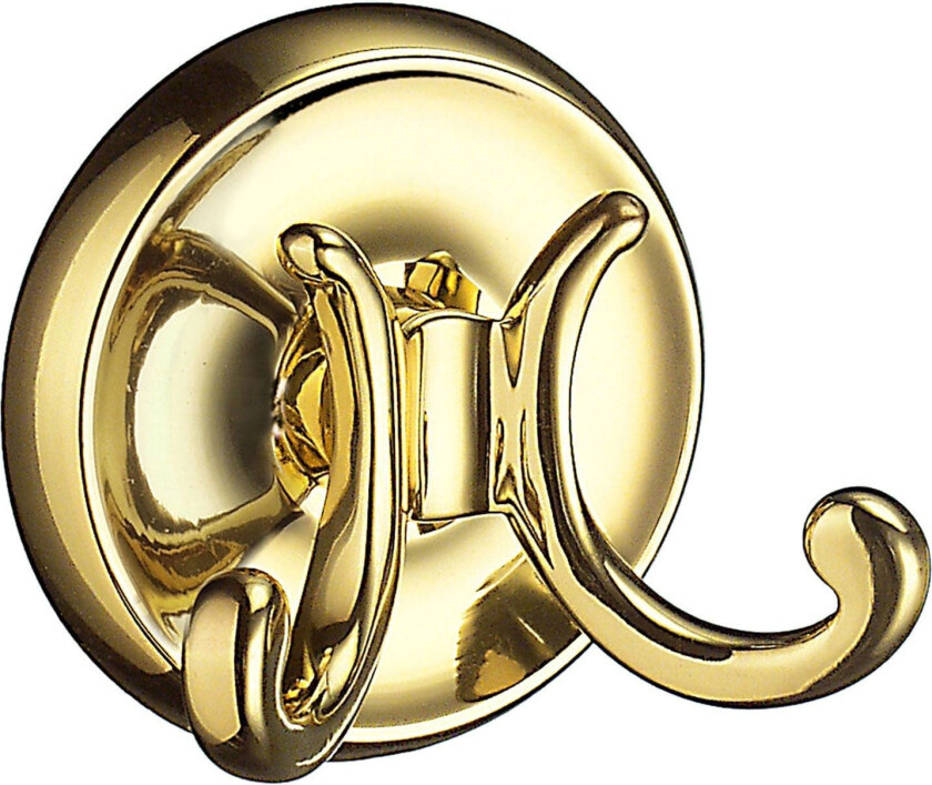 Villa håndkleknagg, polert messing