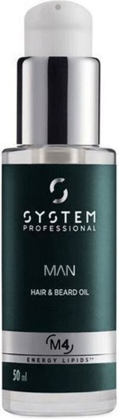 Bilde av System Professional Man Hair & Beard Oil 50ml