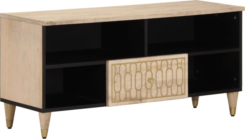 TV-benk 100x33x46 cm heltre mango