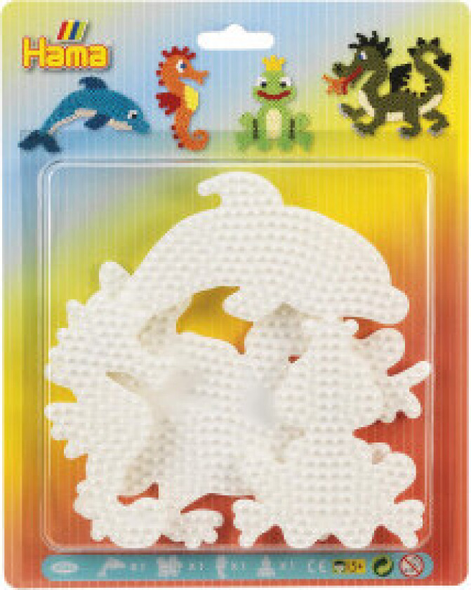 Bilde av Ironing Beads Pegboards - Animals 4pcs.