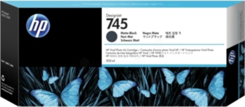 745 Blekkpatron mattsvart