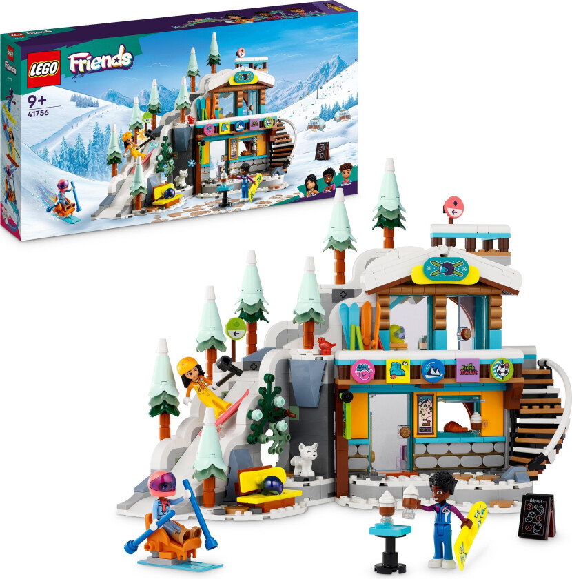 Lego Skibakke og kafé 41756