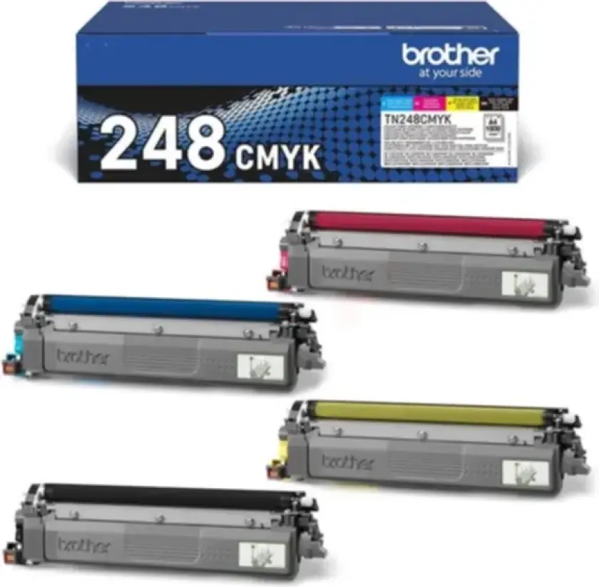 Toner Value Pack (bk/c/m/y) 1k Tn-248val