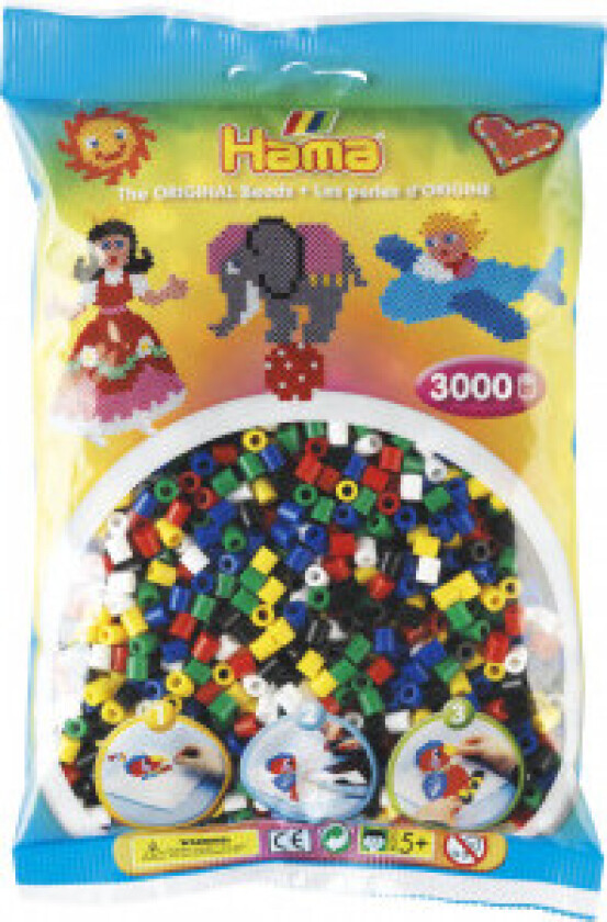 Ironing Beads mix-primary 1 (201-66) 3000pcs