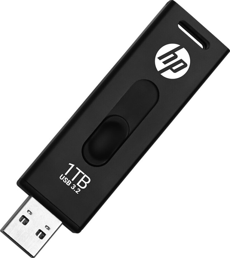 USB-Penn HP X911W Svart 1 TB