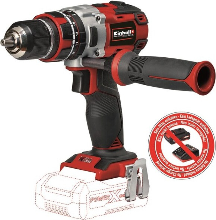 TE-CD 18 Li-i Brushless-Solo, Batteridrevet slagbormaskin