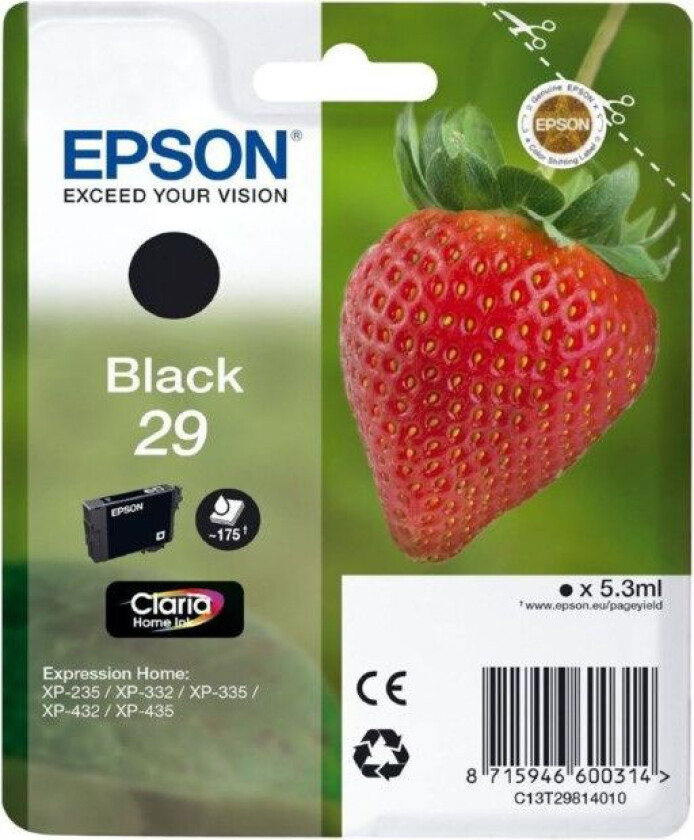 Claria Home Ink - Black 29
