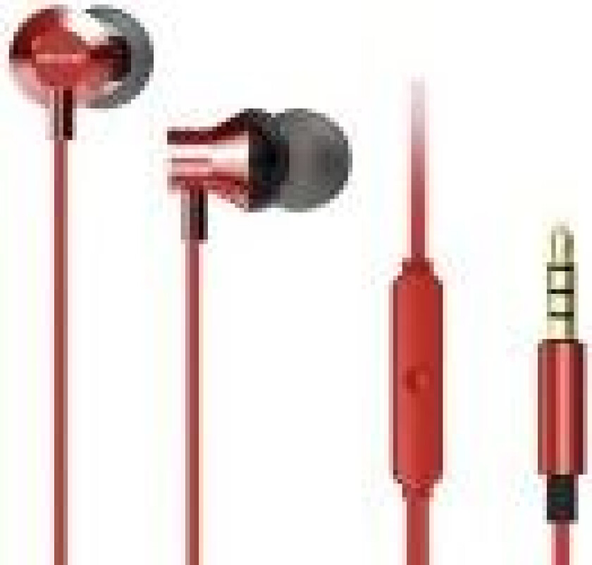 Hodetelefoner Aiwa ESTM-50RD Rød