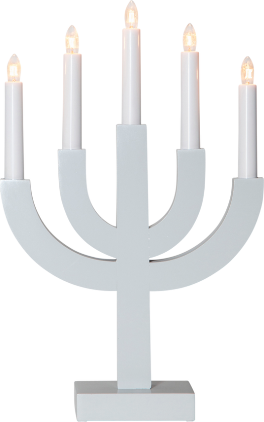 Lysestake Selma Lys grå